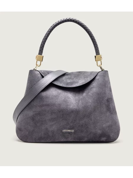 Coccinelle Geantă VCL Coccinelletiggy Suede Bim E1 VCL 18 01 01 gri