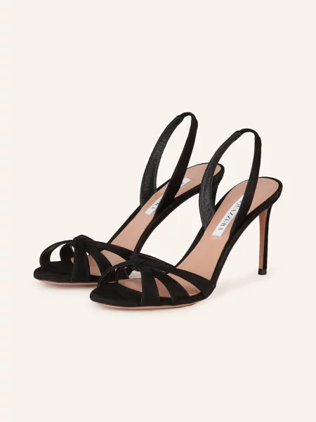 Aquazzura Sandály Tati černá
