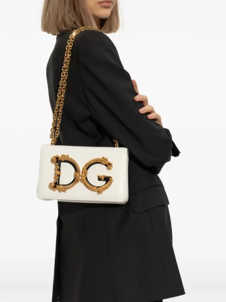 Geantă copii Dolce & Gabbana alb