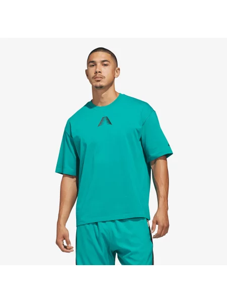 Tricou adidas x Anthony Edwards Believe That T-Shirt Equipment Green L verde