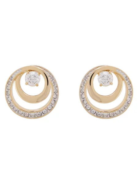 Swarovski Cercei auriu