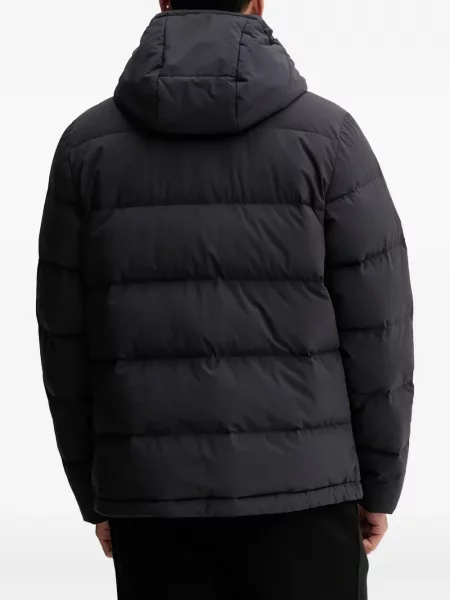 Pruhované kalhoty Adidas s výšivkou na platformě černé