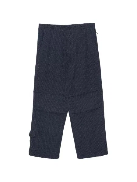 Pantaloni Maharishi cu cordon albastru