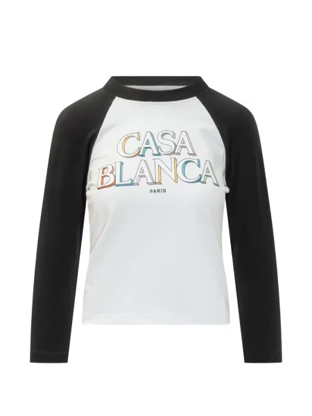 Tricou Casablanca cu imagine alb