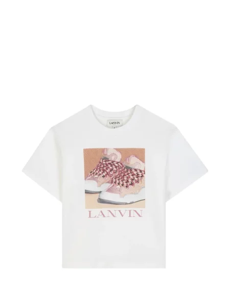 Koszulka dziecięca Lanvin Enfant biała