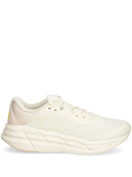 Бягане топ Adidas изрязани с принт бяло