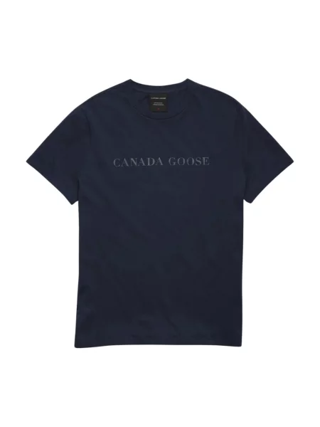 Koszulka Canada Goose niebieska