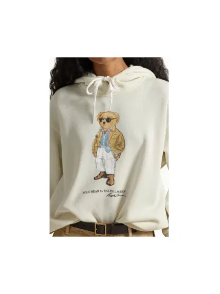 Polo Ralph Lauren Bluzy Kobieta S Swetry & Bluzy z kapturem beżowy