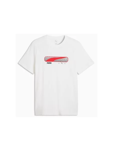 Tricou Puma cu autograf alb