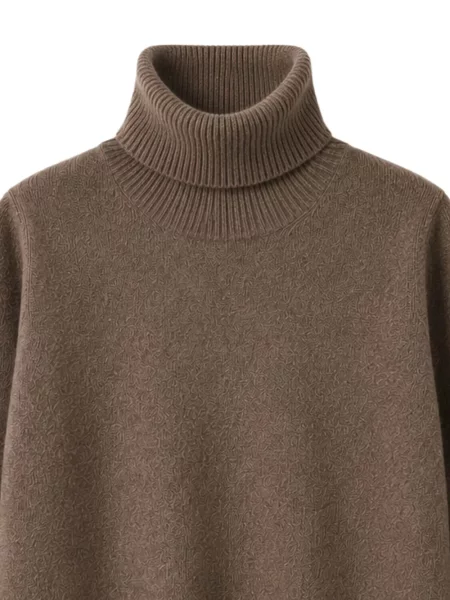 Sweter dziecięcy Il Gufo brązowy