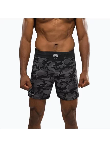 Pantaloni scurți de antrenament pentru bărbați Venum X Polaris negru/gri furtună negru