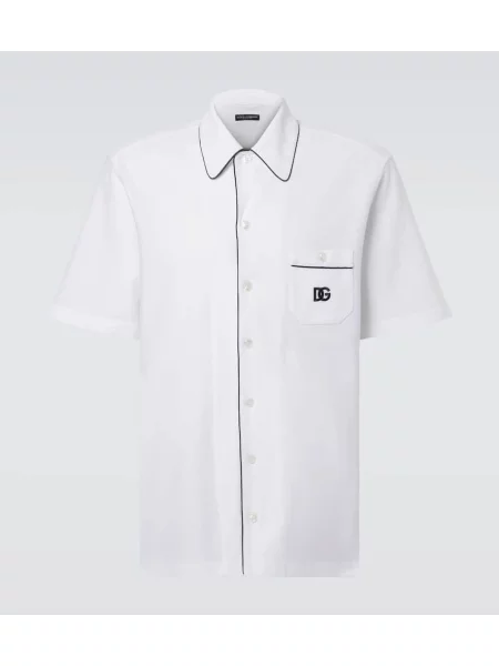 Svilena srajca Dolce&gabbana bela