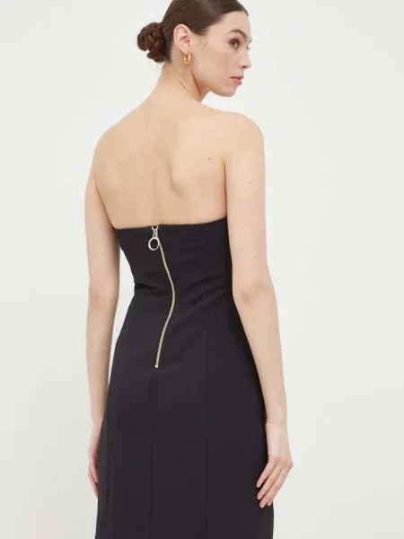 Šaty Pinko mini oversize černá