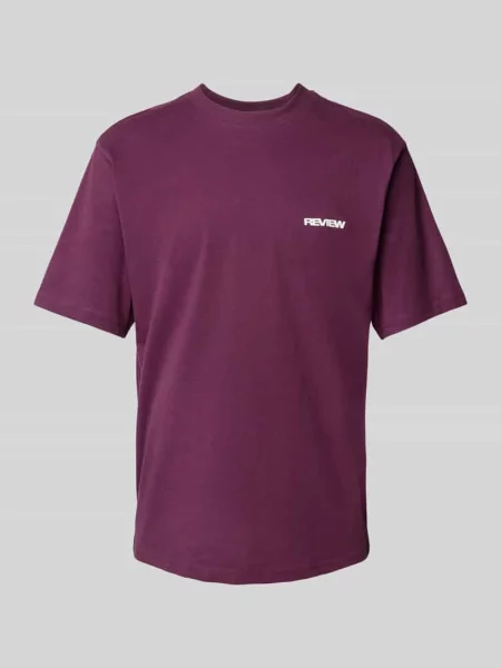T-shirt z okrągłym dekoltem Review