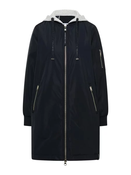 CECIL Palton de primăvară-toamnă albastru închis / deschis gri