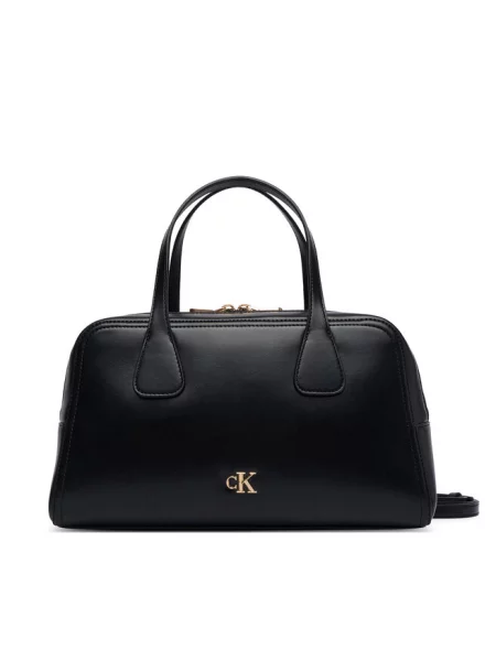 Calvin Klein torebka crossbody z imitacji skóry czarna