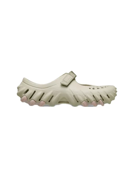 Pantofi cu toc Crocs bej