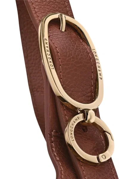 Geanta de piele Longchamp din piele maro