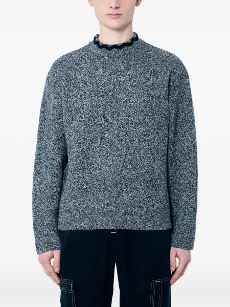 Pulover Nòmarythm Textile cu decolteu rotund negru