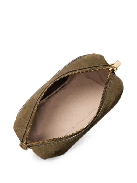 Body Michael Kors din piele de căprioară verde