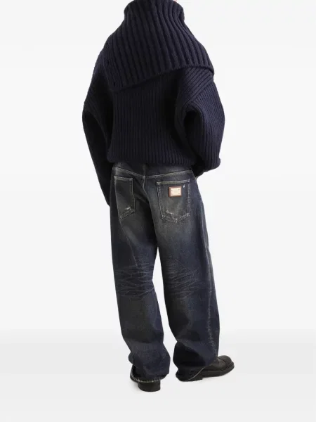 Pantaloni Dolce & Gabbana albastru