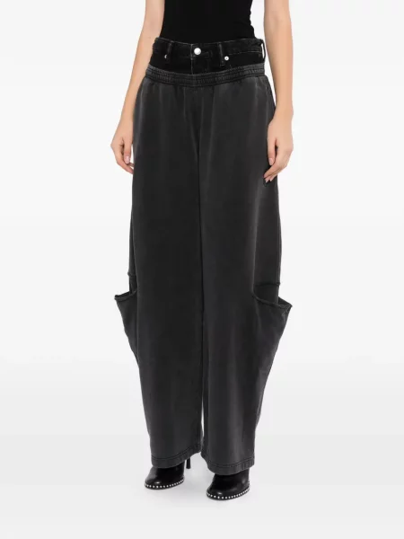 Pantaloni Alexander Wang negru