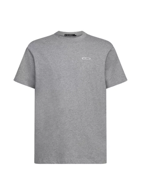 Tricou Karl Lagerfeld cu autograf gri