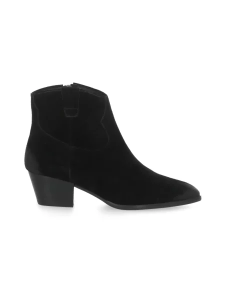Buty do kostki Ash skórzane czarne