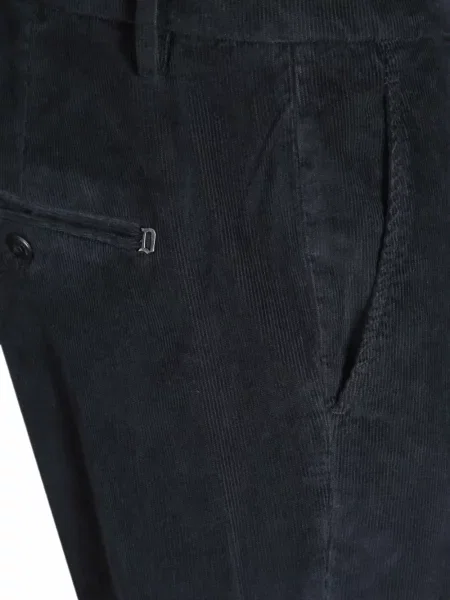 Pantaloni Dondup de catifea cord albastru