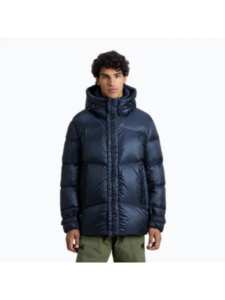 Pánska Tmavomodrá Bunda Woolrich Pertex Puffer Jacket modrá