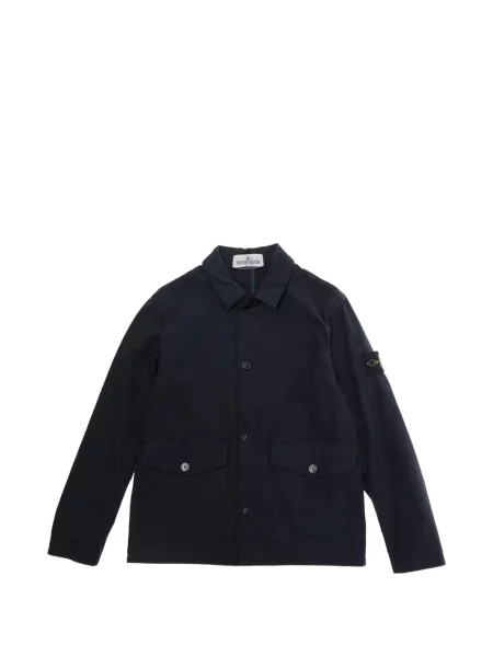 Kurtka koszulowa dziecięca Stone Island niebieska