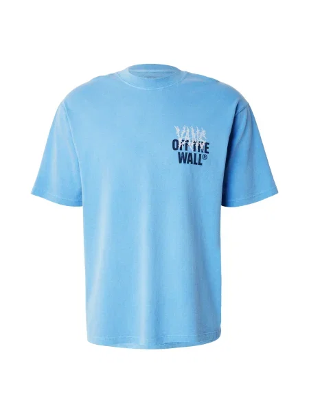 VANS Tričko Metal Wall námořnická modř / nebeská modř bílá