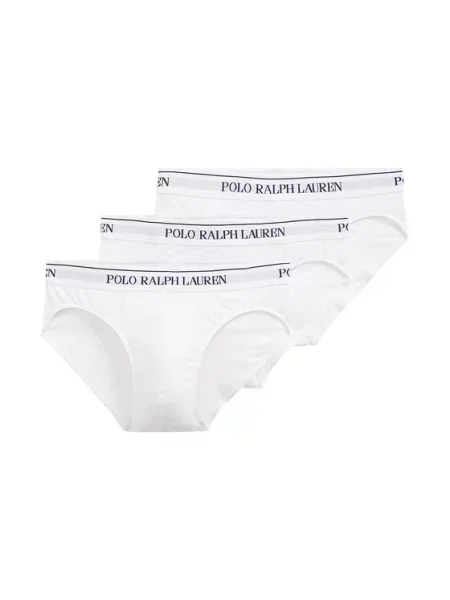 Obcisłe bokserki w zestawie 3 szt. Polo Ralph Lauren białe