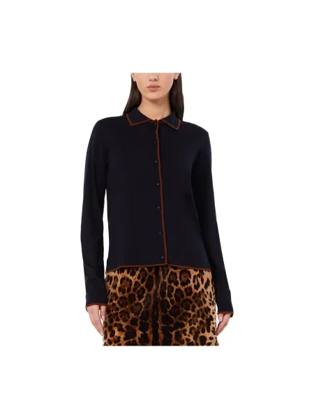 Geacă Maxmara Studio albastru