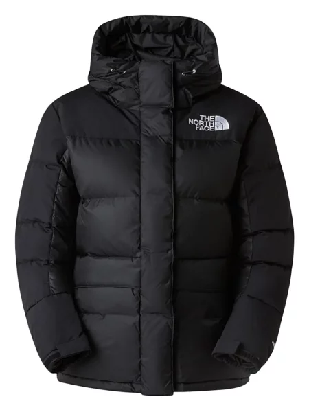 Geacă cu puf The North Face cu glugă negru