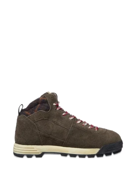 Fűzős csipkés sneaker Autry autogrammal barna
