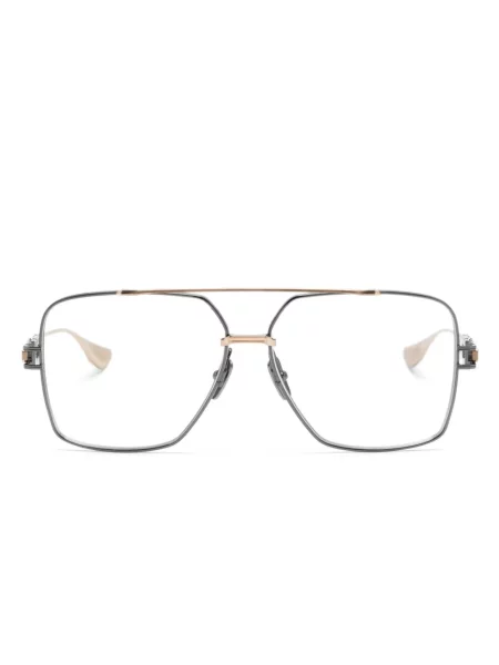 Ochelari de soare pătrați Dita Eyewear negru