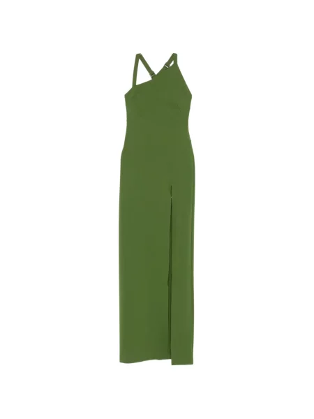 Rochie maxi The Attico de costum verde