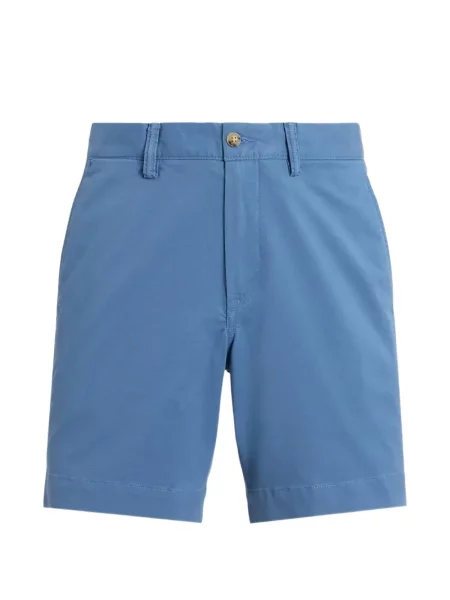 Λινό ριγέ polo Polo Ralph Lauren με κέντημα πράσινο