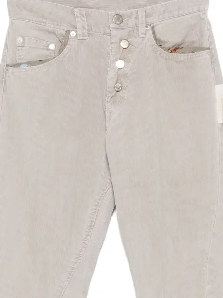 Pantaloni Undercover cu model floral gri