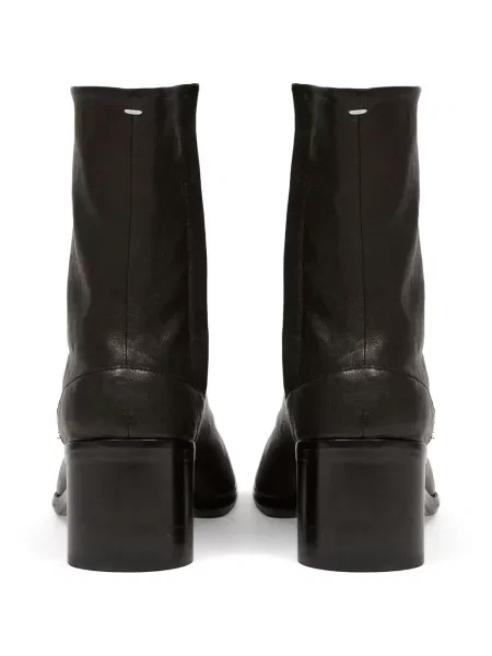 Cizme scurte Maison Margiela din piele negru