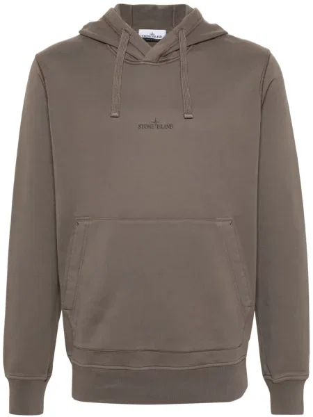 Hanorac cu glugă Stone Island cu imagine