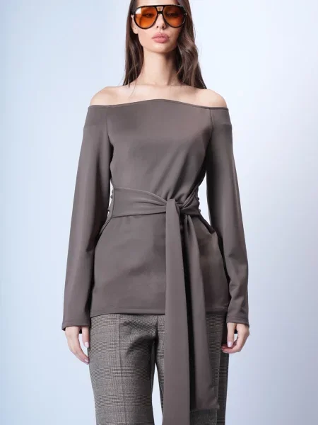 Trend Alaçatı Stili Tricou ombră