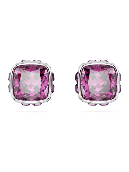 Kolczyki Swarovski fioletowe