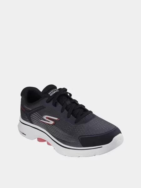 Кросівки для тренувань Skechers текстиль/штучна шкіра чорний