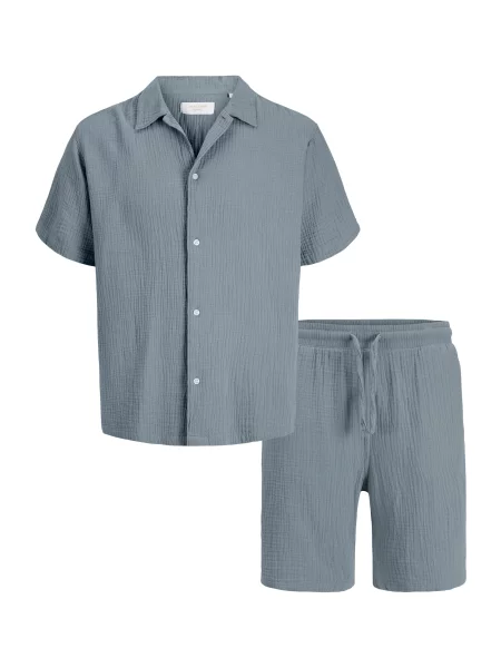 Jack & Jones Plus Haine de casă JORNANTUCKET porumbel albastru