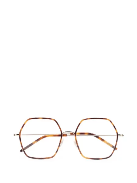 Ochelari de soare Kaleos cu imprimeu geometric maro