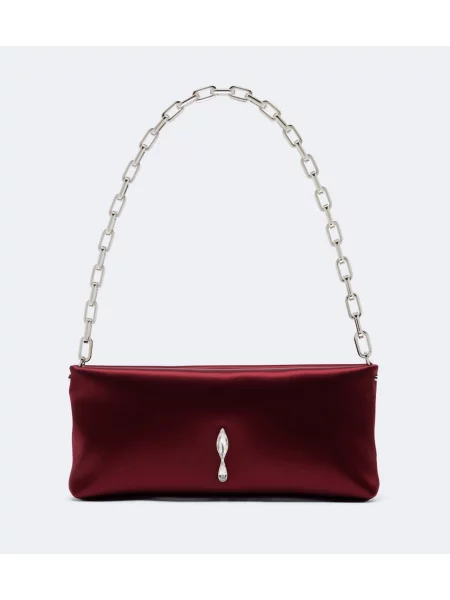 Geantă plic Christian Louboutin din satin