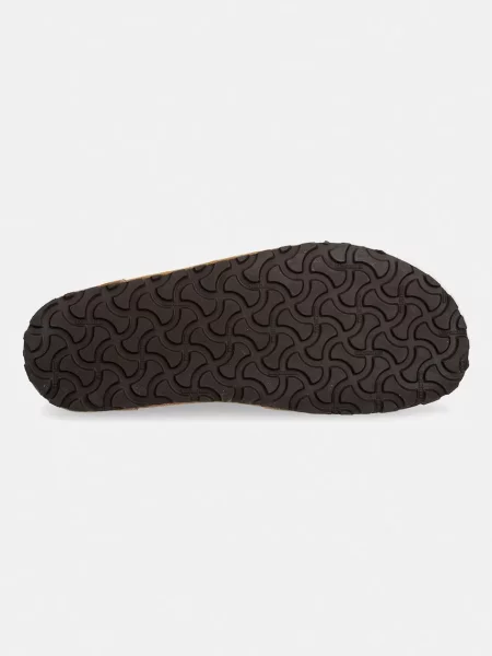 Birkenstock половинки обувки от велур Utti кафяво