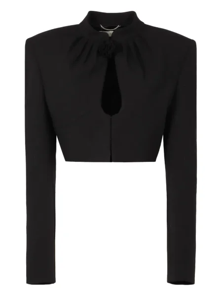 Kurtka Magda Butrym o krotszym kroju czarna